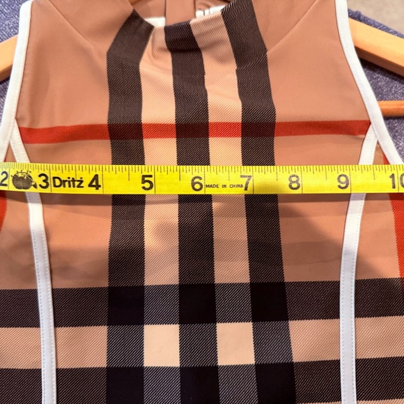 Burberry | Girl’s One Piece Swimwear | Size 14Y | Color Archive Beige IP Check - Picture 13 of 14
